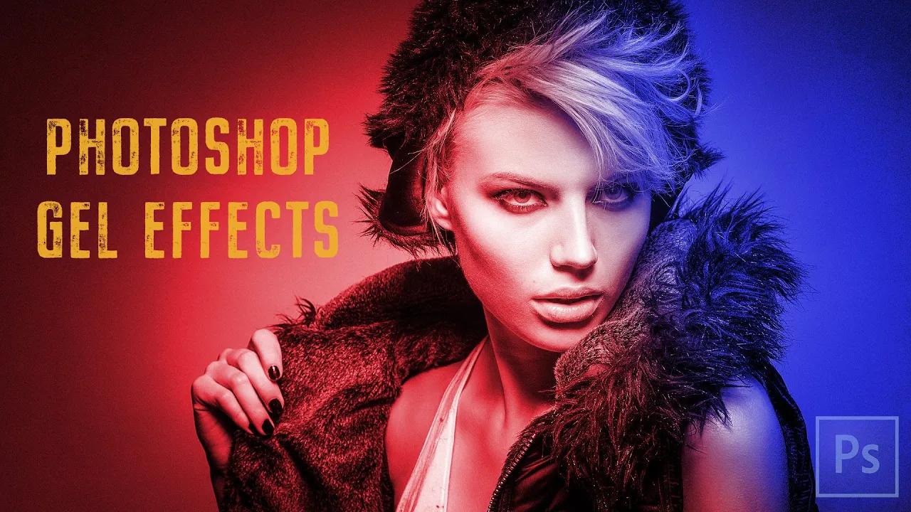 How to create color get Photoshop lighting effects.